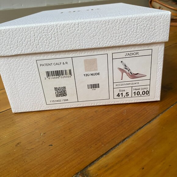 Dior J'Adior Slingback Pump - Nude Patent Calfskin - Picture 3 of 9